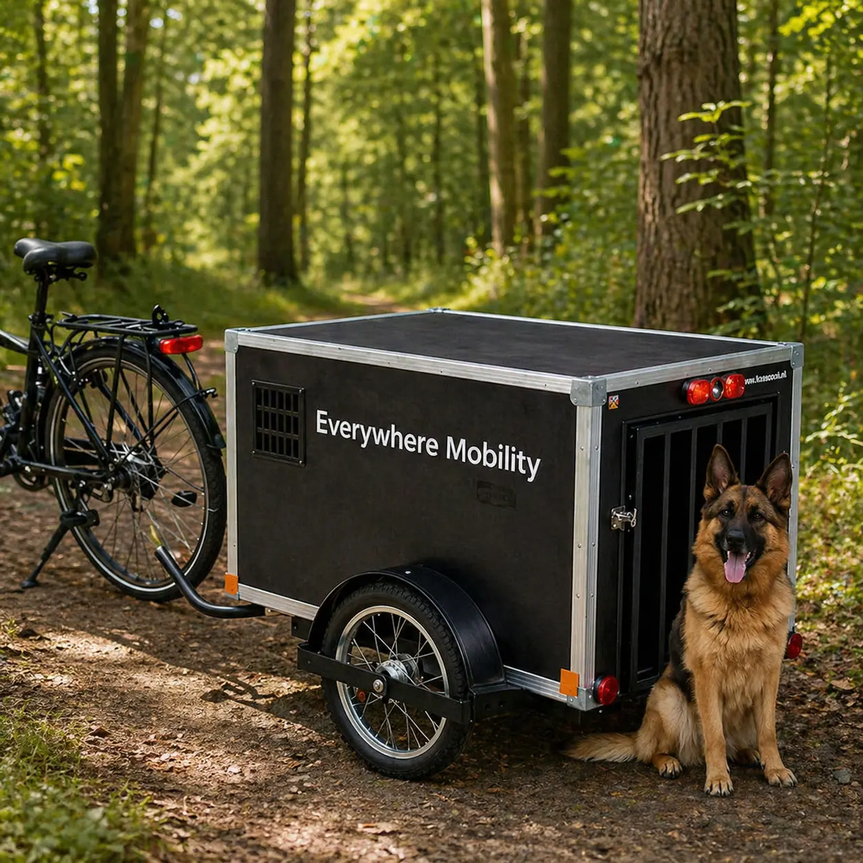 Honden trailer (groot)