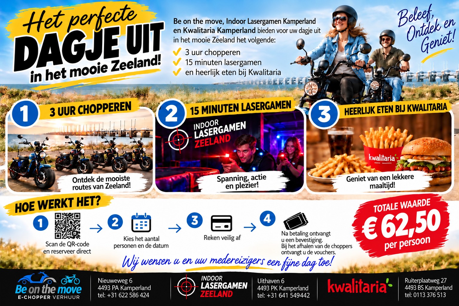 HET PERFECTE DAGJE UIT IN ZEELAND!
