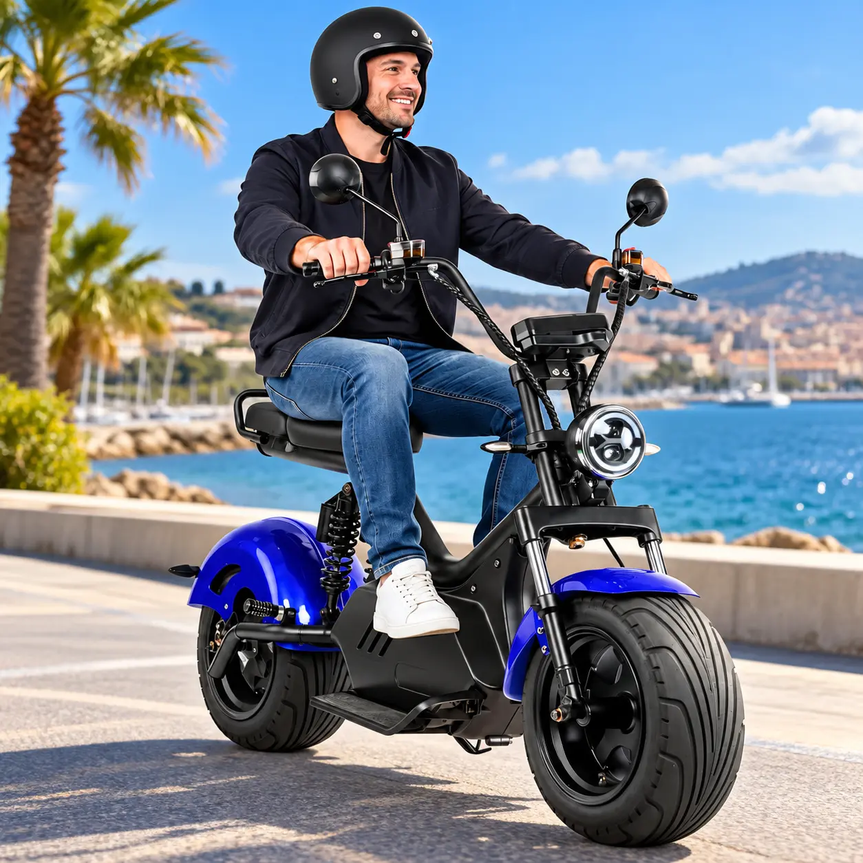 Chopper voor 2 personen per dag